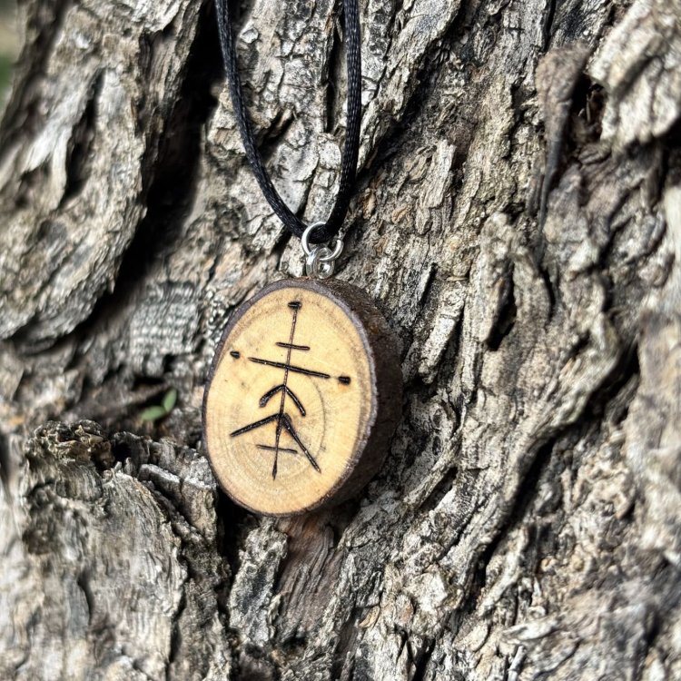  Colgante Atracción Suerte en Madera de Laurel – Prosperidad y Buena Fortuna