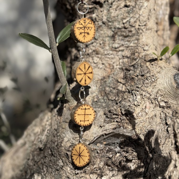  Set de Talismanes de Olivo – Protección y Prosperidad