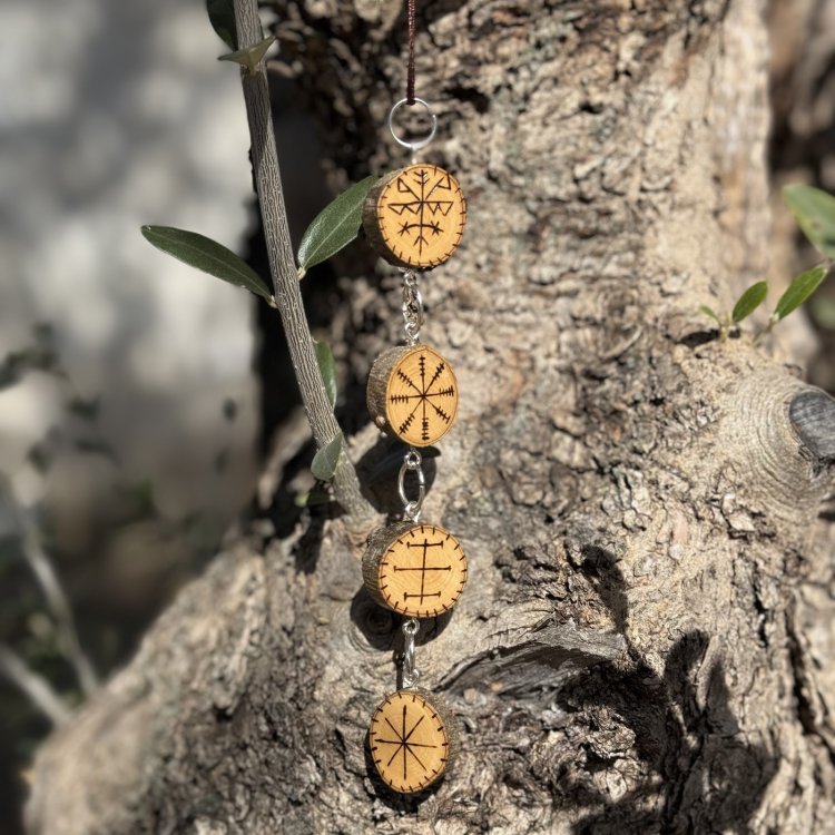  Set de Talismanes de Olivo – Protección y Prosperidad