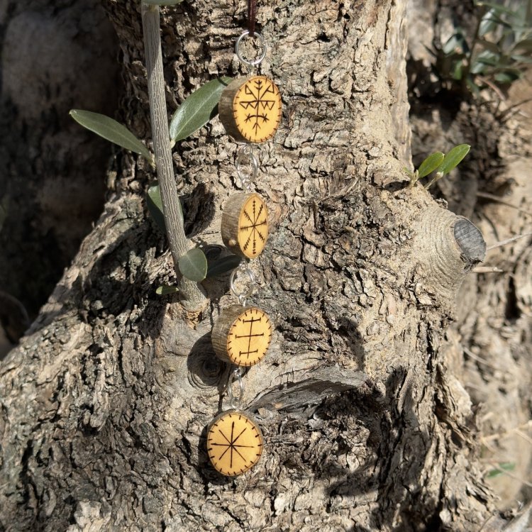  Set de Talismanes de Olivo – Protección y Prosperidad