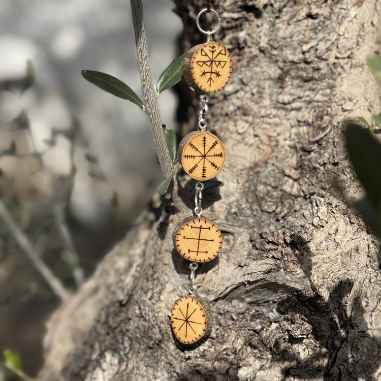  Set de Talismanes de Olivo – Protección y Prosperidad