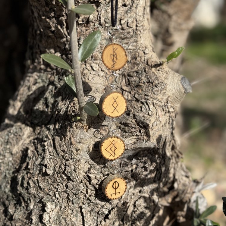  Set de Talismanes de Olivo – Amor y Conexión