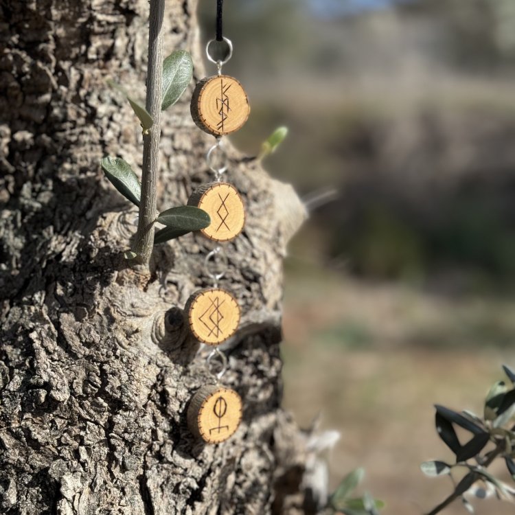  Set de Talismanes de Olivo – Amor y Conexión