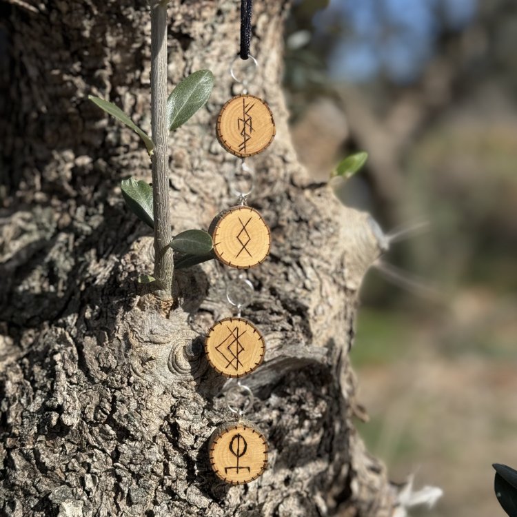  Set de Talismanes de Olivo – Amor y Conexión