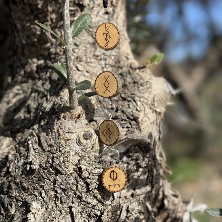  Set de Talismanes de Olivo – Amor y Conexión