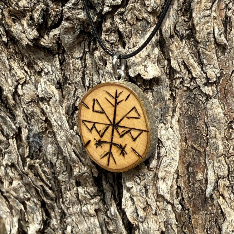  Talismán Trabajo y Prosperidad en Madera de Olivo – Abundancia y Éxito