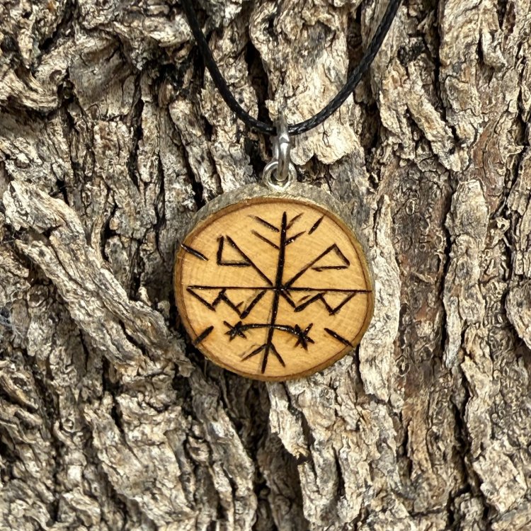  Talismán Trabajo y Prosperidad en Madera de Olivo – Abundancia y Éxito