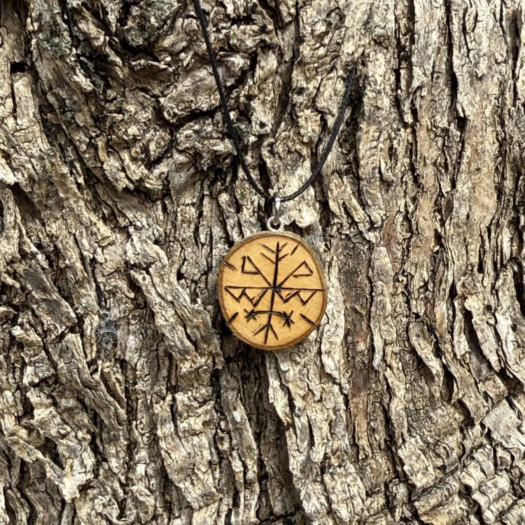  Talismán Trabajo y Prosperidad en Madera de Olivo – Abundancia y Éxito