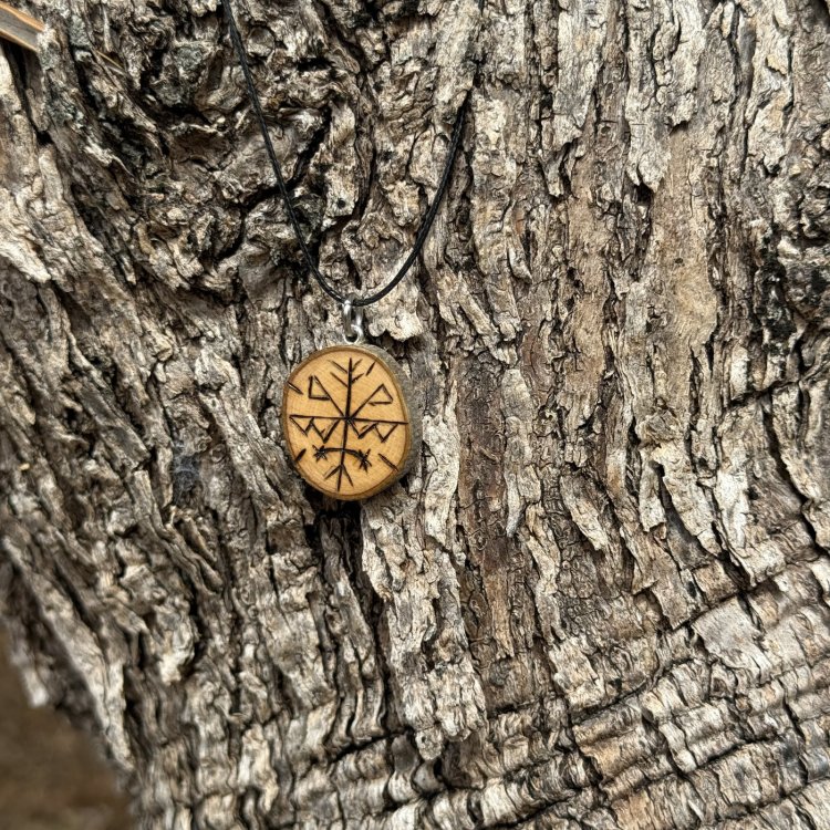  Talismán Trabajo y Prosperidad en Madera de Olivo – Abundancia y Éxito