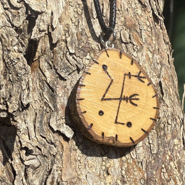  Talismán Prosperidad y Trabajo en Olivo (Colgante)