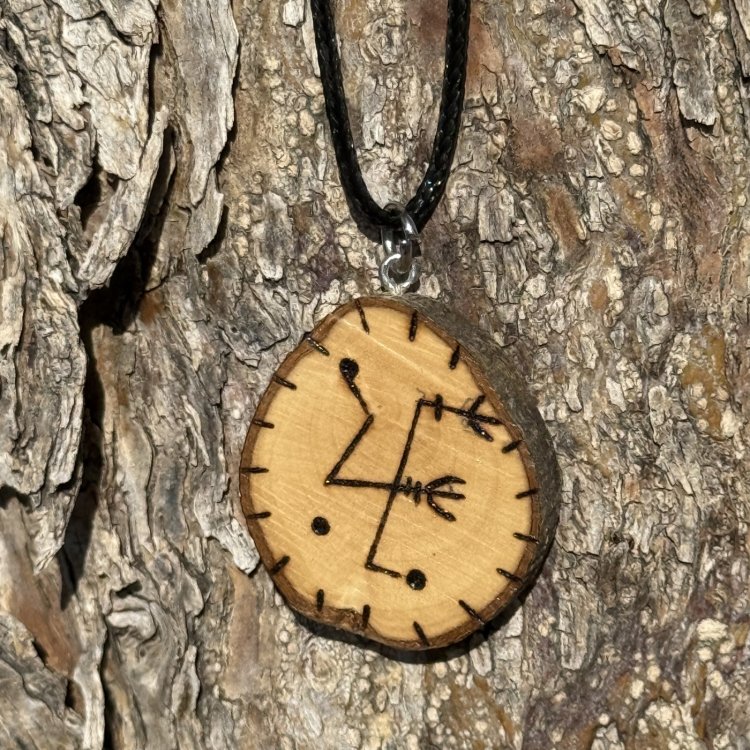  Talismán Prosperidad y Trabajo en Olivo (Colgante)