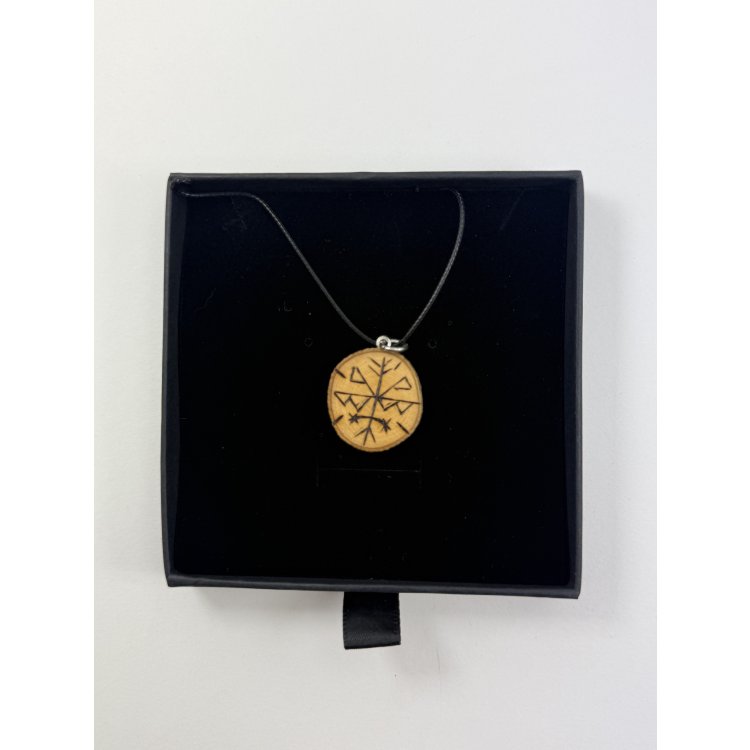  Talismán Trabajo y Prosperidad en Madera de Olivo – Abundancia y Éxito