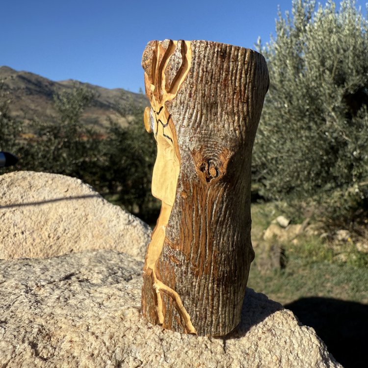  🌿 Espíritu Guardián Korënn de olivo y ojo de tigre