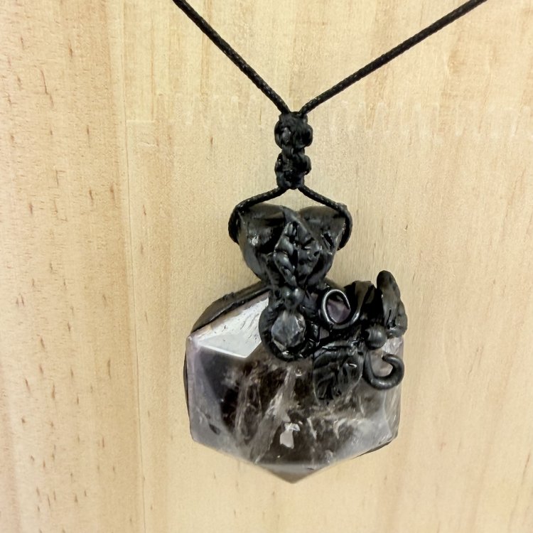  Joya del Bosque con Amatista y Citrino – Equilibrio, Claridad y Enraizamiento